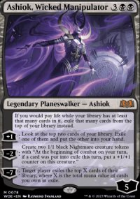 Ashiok, Wicked Manipulator 1 - Wilds of Eldraine