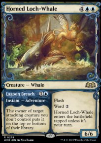 Horned Loch-Whale 2 - Wilds of Eldraine