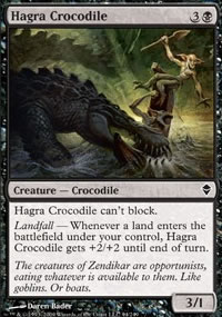 Hagra Crocodile - Zendikar