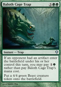 Baloth Cage Trap - Zendikar
