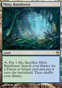 Misty Rainforest - Zendikar