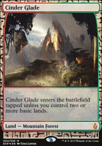 Cinder Glade - Zendikar Expeditions